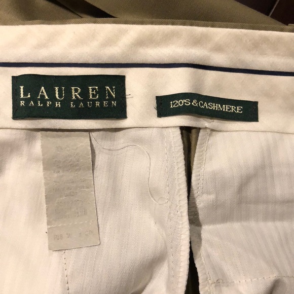 Ralph Lauren Cashmere Blend Slacks - Picture 2 of 5